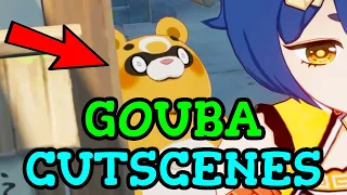 ALL GUOBA CUTSCENES (Moonlight Merriment: Part 1) | Genshin Impact