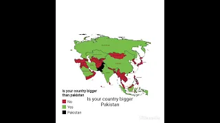 is your country bigger than pakistan #geography #viral