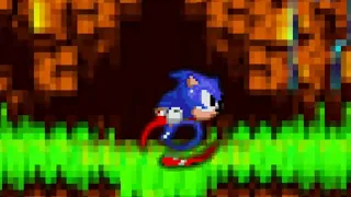 Sonic running [Sprite Animation Test]