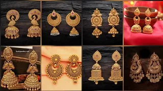 latest gold earing designs for women #viralvideo #viral #fashion #trendingvideo