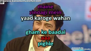 Jao Tum Chahe Jaha Yaad Kroge Waha Narshimha Video Karaoke With Lyrics