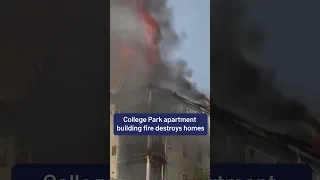 College Park apartment building fire destroys homes | NBC4 Washington