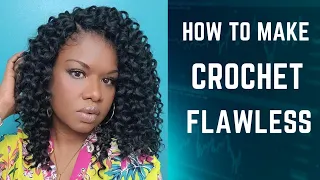 The BEST Crochet Braid  Technique | Crochet Braids Look Like It's Growing Out Of Your Scalp.