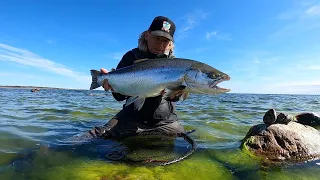 Sea Trout Fishing - My Biggest Silver