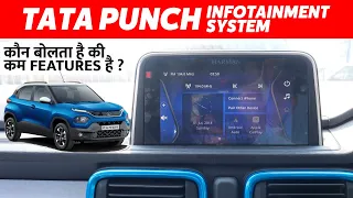 Tata Punch Infotainment System | 7-In Touchscreen All Features Explained