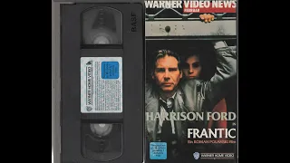 Warner Video News - Februar 1989 VHS (Polanski, Harrison Ford, Michael J. Fox, Kiefer Sutherland)