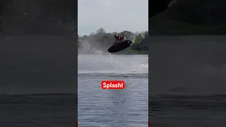 Craziest stand up Jetski ever! Rickter 900cc freestyle Jetski goes crazy #shorts #twostroke #jetski