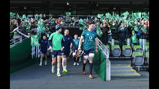 Six Nations: Thousands of fans gather for Irish Rugby open training session at Aviva Stadium