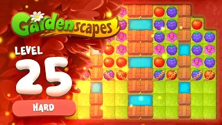 Gardenscapes - Hard Level 25