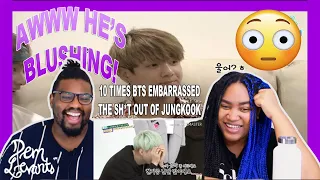 10 times BTS embarrassed the sh*t out of Jungkook| REACTION