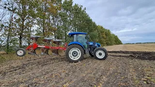 Плуг Оптікон по кукурудзі🌽 Нью холланд крекче 🚜