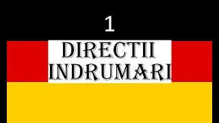 Invata Germana | VOCABULAR | Directii si indrumari 1