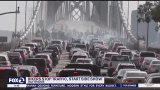 Sideshow shuts down Bay Bridge