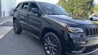 2018 Jeep Grand Cherokee High Altitude SUV  Black