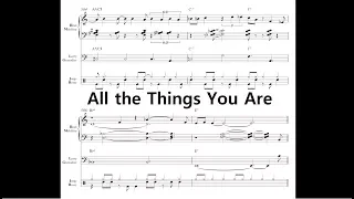 Brad Mehldau Trio - All the Things You Are (Complete Transcription)