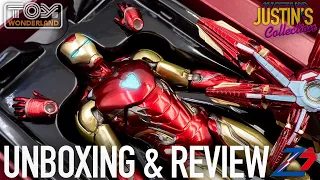 Avengers Endgame Iron Man MK85 ZD Toys 1/10 Scale Figure Unboxing & Review