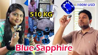 Sri Lanka blue sapphires | Ceylon Gem | Rj Chandru Menaka Vlogs