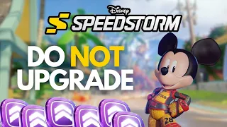 Why You SHOULDN'T Upgrade Racers In Disney Speedstorm