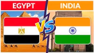 COMPARISON BETWEEN EGYPT AND INDIA | TooMuchFacts