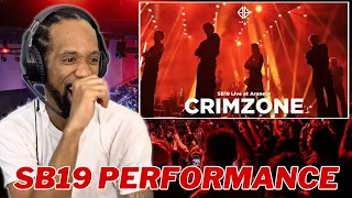 SB19 'CRIMZONE' (LIVE Performance at The Half A Decade CELEBRATION FANMEET!) (REACTION)