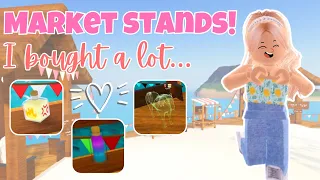 Checking Out *MARKET STANDS* + Buying Stuff! - Ep. 9 | Wild Horse Islands