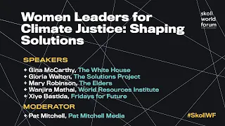 Women Leaders for Climate Justice: Shaping  Solutions