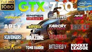 GTX 750 Test In 25 Games In 2021 | i5 4590 + GTX 750 1GB