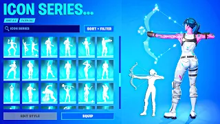 ALL ICON SERIES DANCE & EMOTES IN FORTNITE! #1