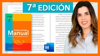 🟠 Márgenes, textos y paginado según NORMAS APA 7ma (séptima) edición en Word