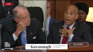 Senators debate Sen. Booker's move to publicly release Kavanaugh email