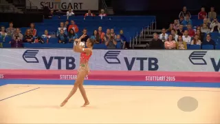 MAMUN Margarita (RUS) – 2015 Rhythmic Worlds, Stuttgart (GER), Qualifications Ball