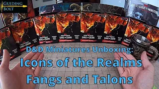 D&D Icons of the Realms Miniatures Unboxing - Fangs and Talons