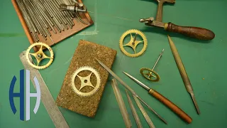 Making a Clock Wheel for an Antique Clock - Start to Finish!