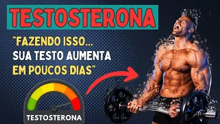 COMO AUMENTAR A TESTOSTERONA NATURAL | Passo a Passo para BOMBAR a sua TESTO