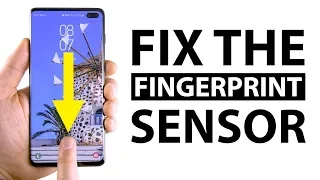 Galaxy S10 Fingerprint Sensor: How To Get Much More Accurate Scans!