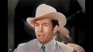 Hank Williams - Hey Good Lookin' - Colorized!