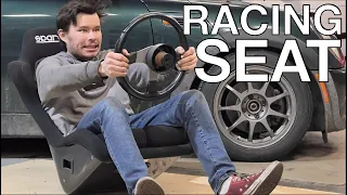 The Track MINI Gets a Racing Seat | Time Attack MINI Cooper Ep. #3