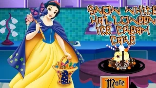 NEW Игры для детей—Disney Принцесса Белоснежка на хэллоуин—Мультик Онлайн видео игры для девочек