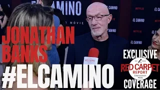 Jonathan Banks interviewed at Netflix's 'El Camino: A Breaking Bad Movie' World Premiere