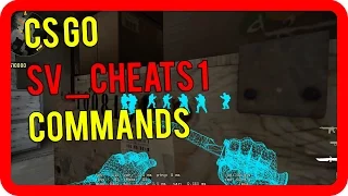 CS GO sv_cheats 1 commands | CS GO USEFUL CONSOLE COMMANDS [english and german]