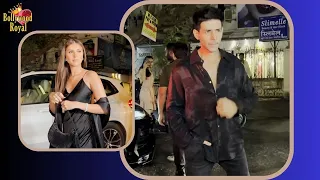 Tara Sutaria & Kartik Aaryan Twin In Black At Party