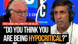Rishi Sunak challenged by LBC caller over climate policy