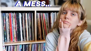 my vinyl record collection is a mess... so let's organise it