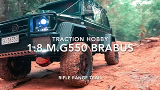 Traction Hobby G550 Brabus - Rifle Range Trails.