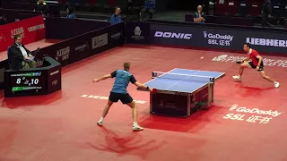 Mattias Karlsson (SWE) vs. Hugo Calderano (BRA) - Seamaster German Open 2018 4K UHD