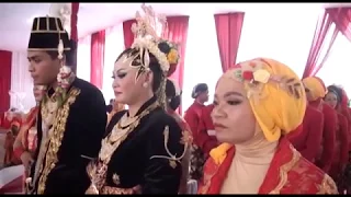 Daup panggih,Kacar kucur,Tari edan2an, Gamelan Live ,Walimatul 'Ursy  Nana & Wisnu  11 Nov 2017