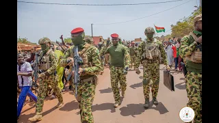 SNC 2024: arrivée du Président Ibrahim Traoré à Bobo-Dioulasso