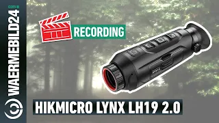Anblick mit dem Hikmicro Lynx LH19 2.0 Wärmebild-Handgerät 🔴