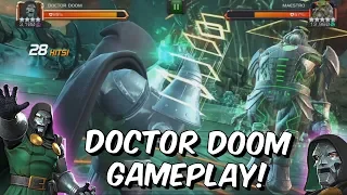 Doctor Doom Rank Up & Gameplay! - Solid God Tier Potential?! - Marvel Contest of Champions