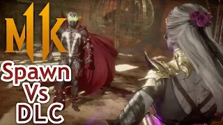 Mortal Kombat 11 | Spawn vs all other DLC characters (Dialogue Intros)